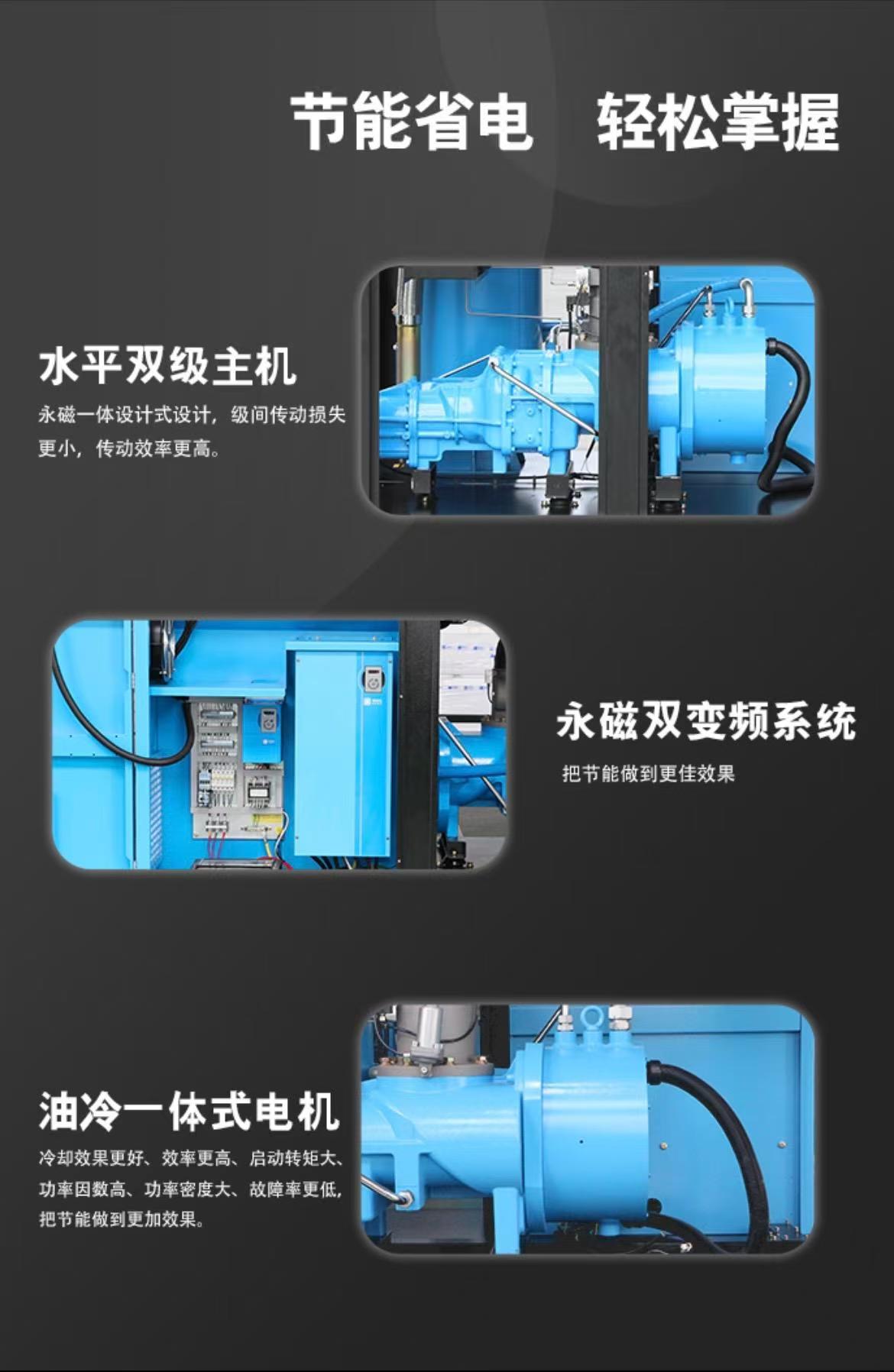 P系列3.0双级螺杆空压机